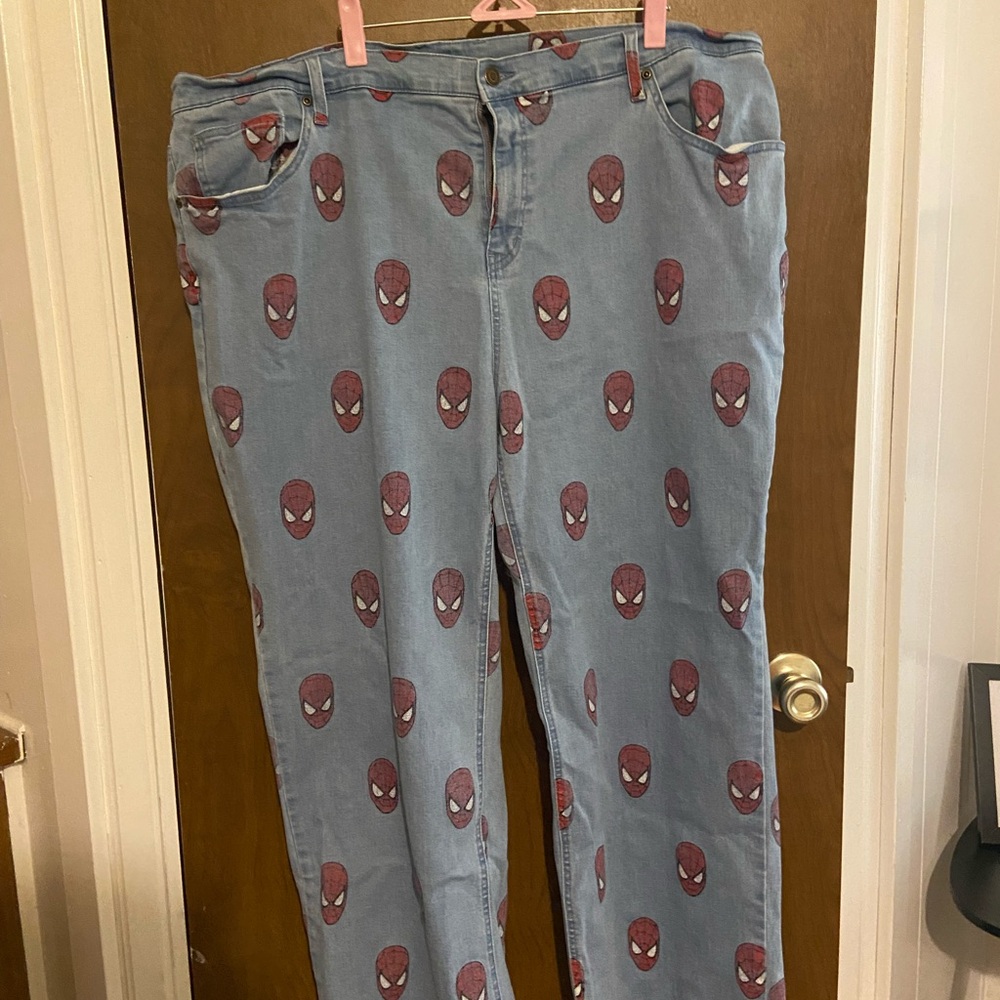 Cakeworthy Jeans with Spider-Man Print